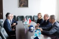 მრჩეველთა საბჭოს თავმჯდომარის ვიზიტი მარია კიური-სკლოდოვსკას უნივერსიტეტში
